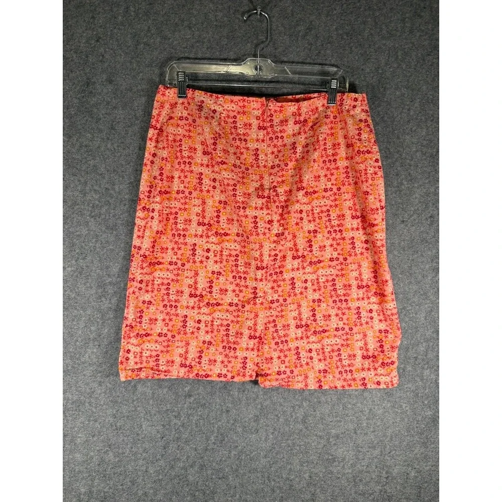 Xhilaration Womens Medium Pink Floral Cotton‎ Mini Skirt Drawstring  Y2K Cottage